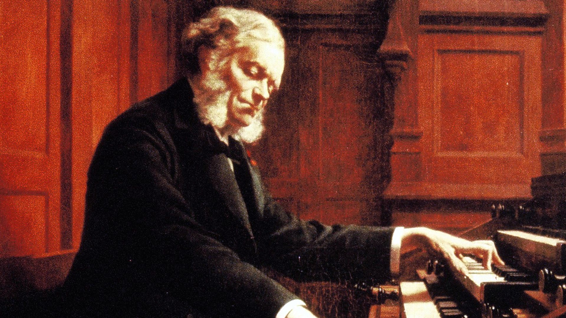 César Franck à l’orgue de Sainte-Clotilde, Paris (Association Aristide Cavaillé-Coll)